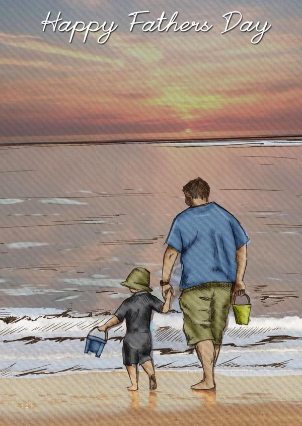 fathers daddy Father's Day Card 25098 created by Ryland Studios