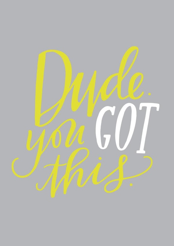 congratulations encouragement Exams Card 4834 created by Jenny Mecher