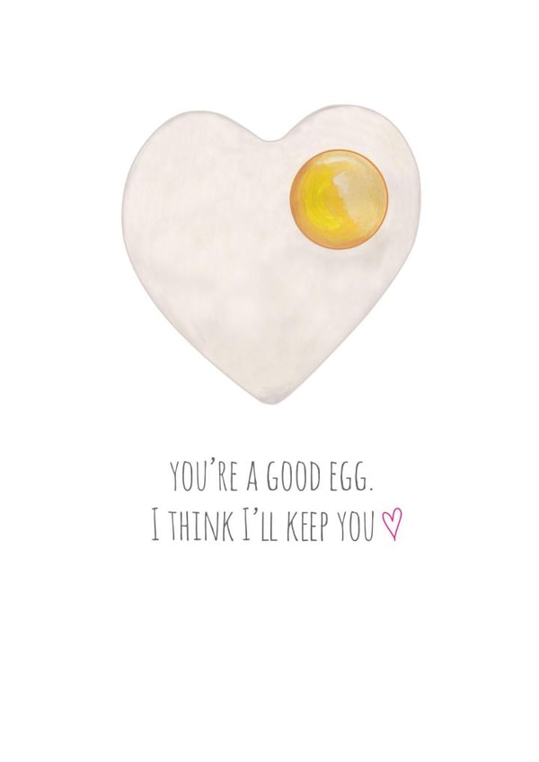 good egg Anniversary Card 4136 created by The Cake Thief
