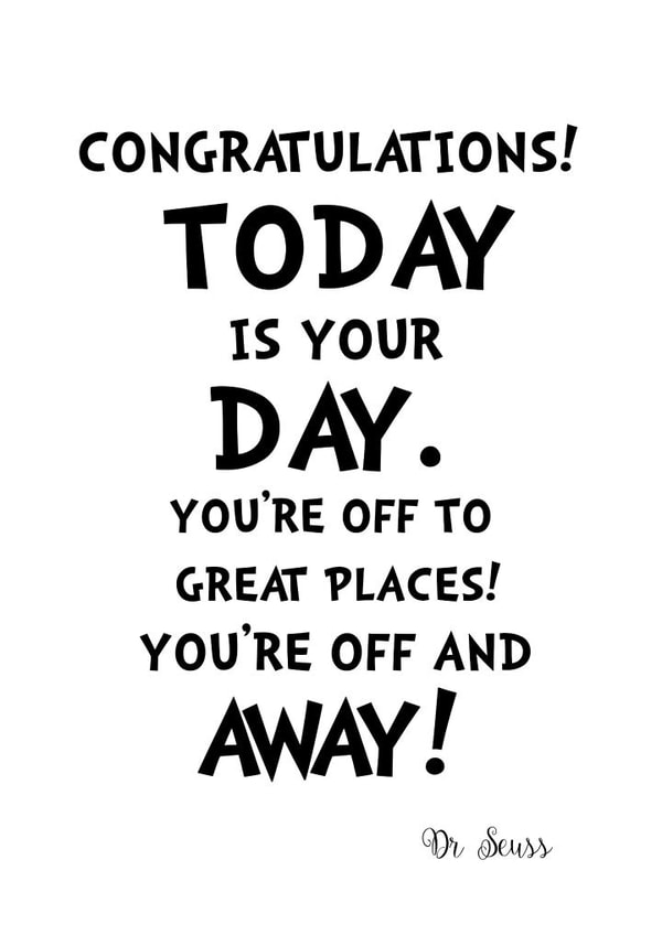 Graduation card - Congratulations today is your day created by Ilka Dickens