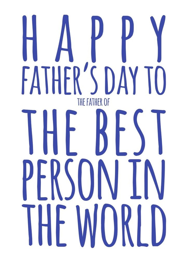 dad daddy Fathers Day Card 26438 created by Ruby Wren Designs