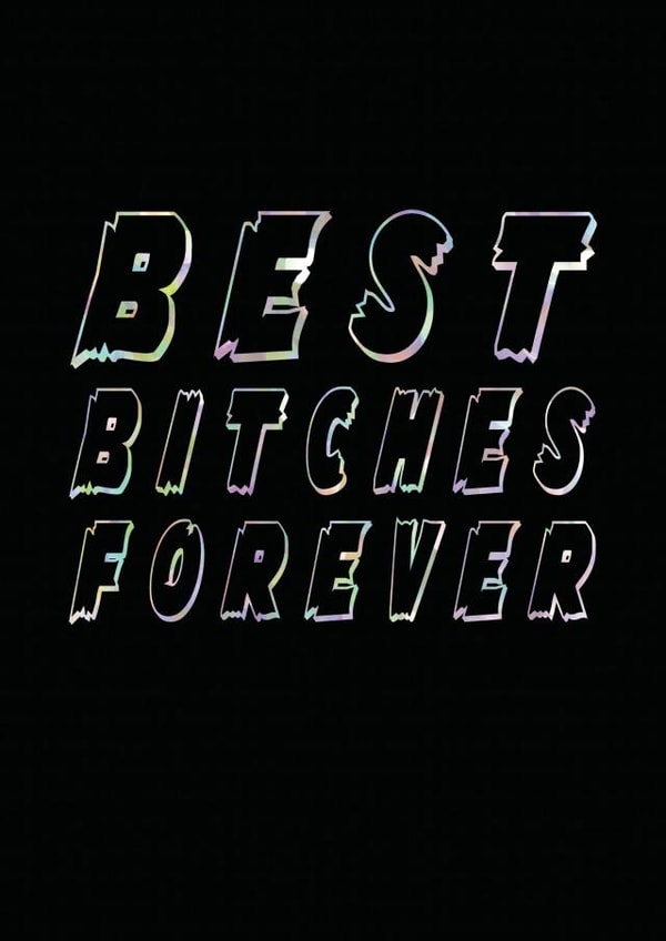 best bitches Thinking of you Card 5446 created by House of Zinthos