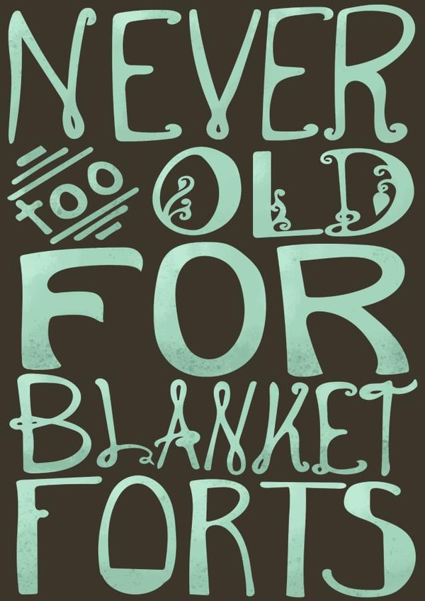 Blanket forts Card 24685 created by Anna Jean