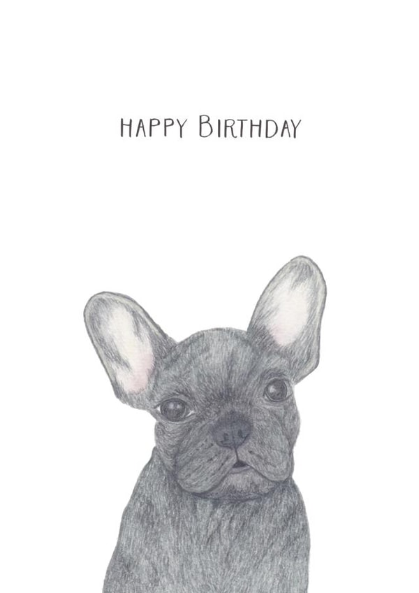 Happy Dog Birthday Card 5571 created by Louise Jewell