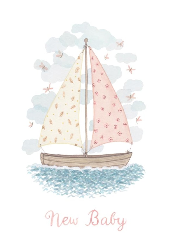 new baby New Baby Card 5575 created by Louise Jewell