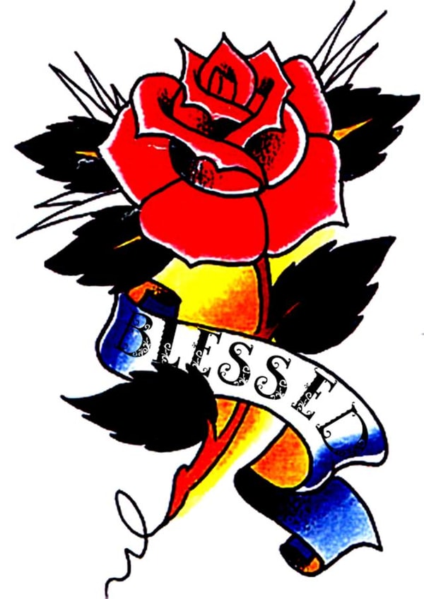 BLESSED Male Thank You Card 24807 created by JF Studio