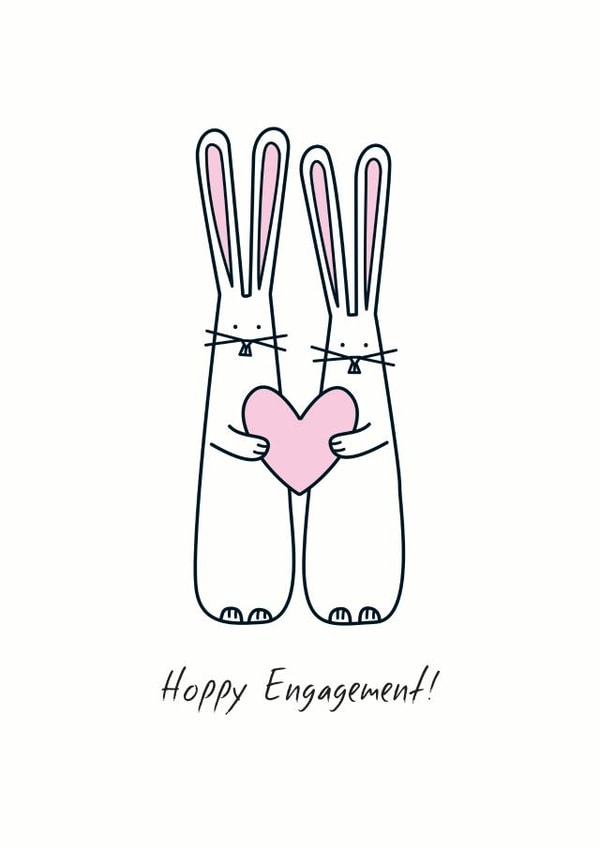 Hoppy Engagement! 1000 created by Hoppy Bunnies