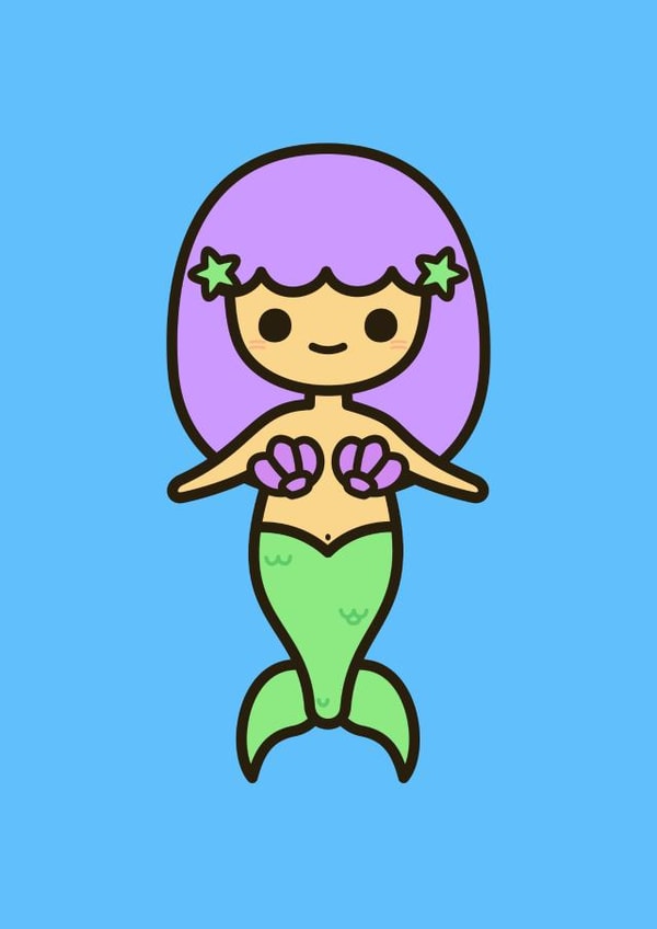 cute kawaii Just because... Card 28203 created by peppermintpopuk