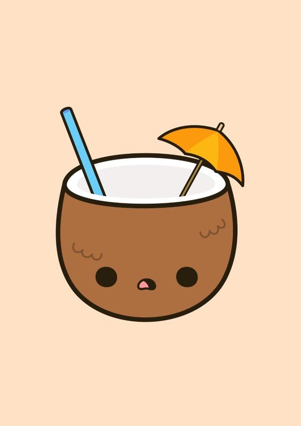 cute kawaii Just because... Card 28205 created by peppermintpopuk