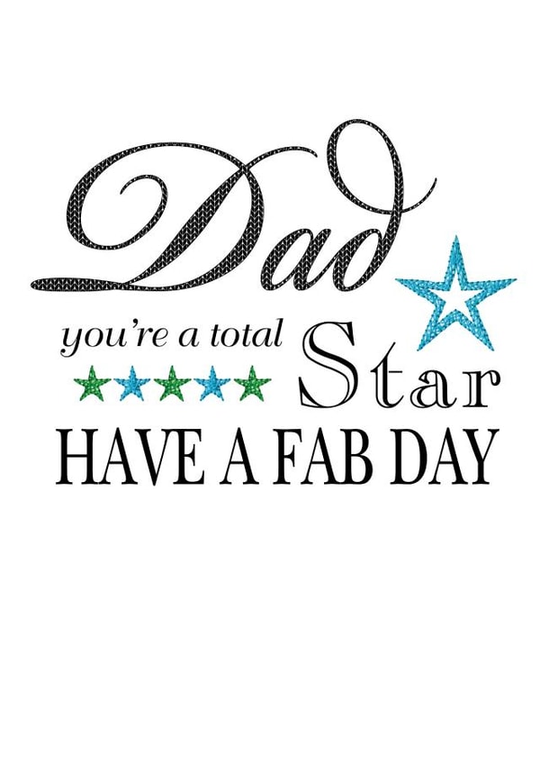 birthday Father's day Father's Day Card 28157 created by Gellie Design