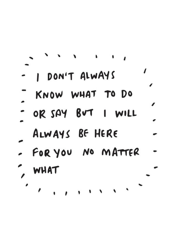 notes of Thinking of you Card 5203 created by Veronica Dearly