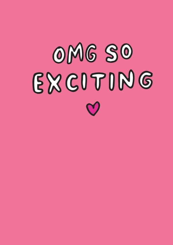 omg exciting Congratulations Card 5207 created by Veronica Dearly
