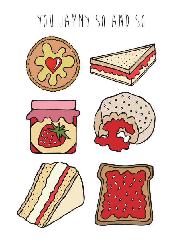 Jam Jammy Congratulations Card 5020 created by Stonefoxes