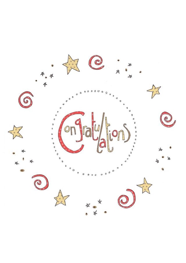 Stary Congratulations  created by Ryland Studios