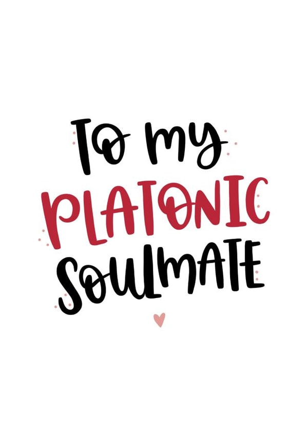 Platonic soulmate card created by Abbie Imagine