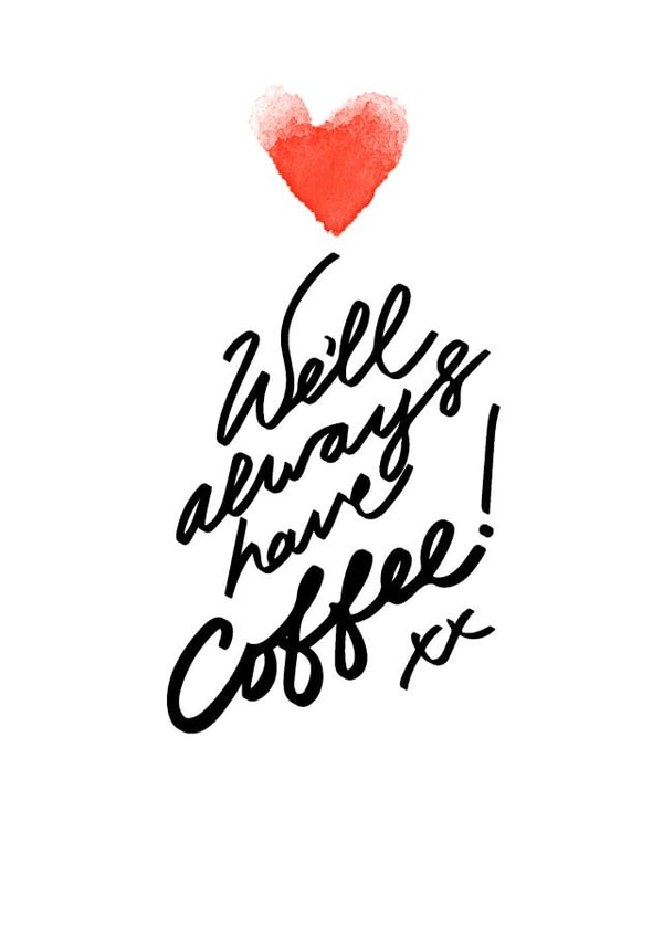 coffee Male Just because... Card 3273 created by Ashleigh Arthur