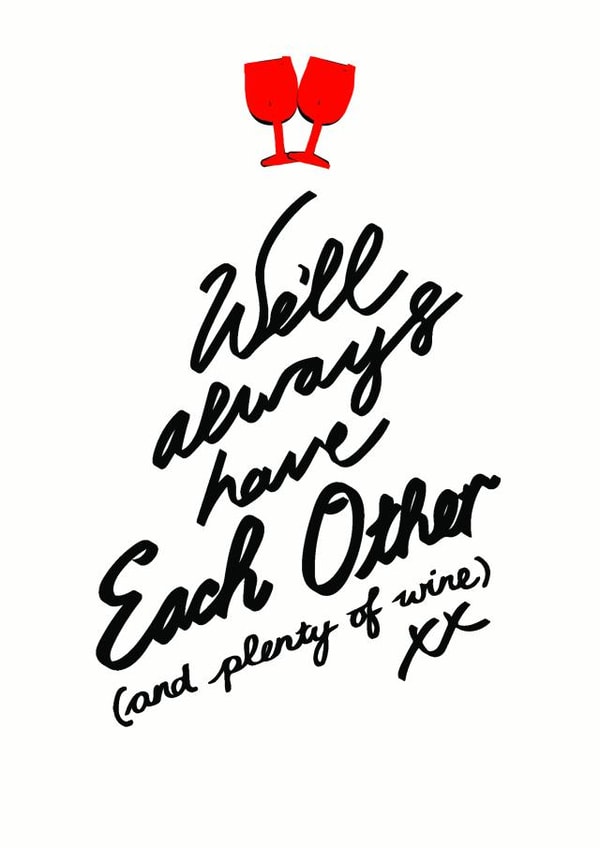 wine alcohol Anniversary Card 25972 created by Ashleigh Arthur