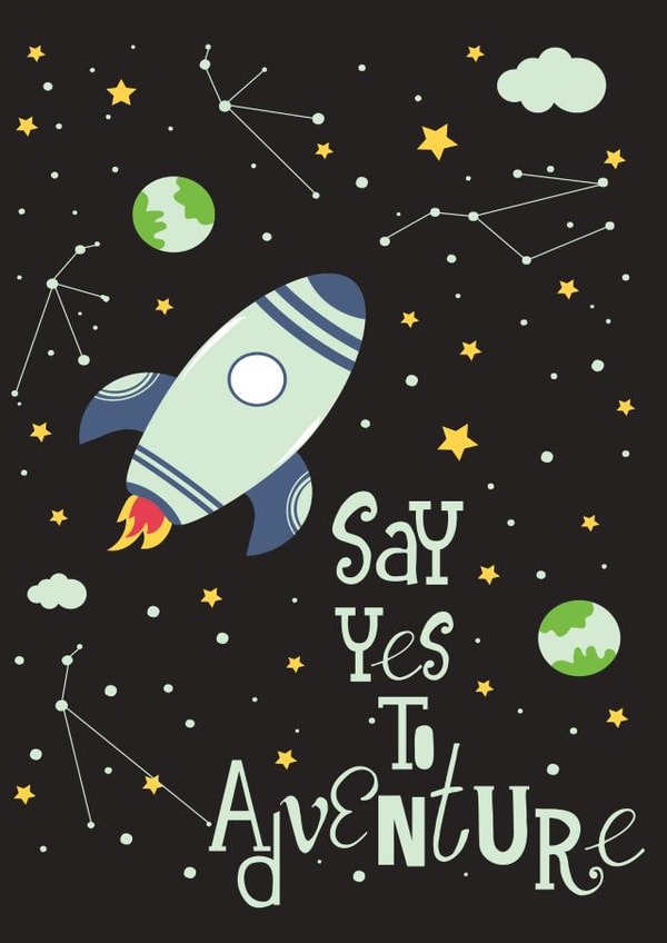 Encouragement Illustration Just because... Card 3243 created by Neelam Kaur