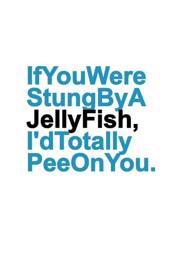 jellyfish friend Love & Friendship Card 27972 created by Redrakoon