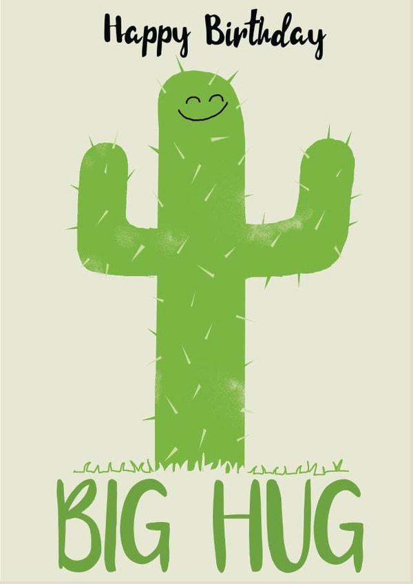 Birthday Hug Birthday Card 28067 created by Simon Paulson