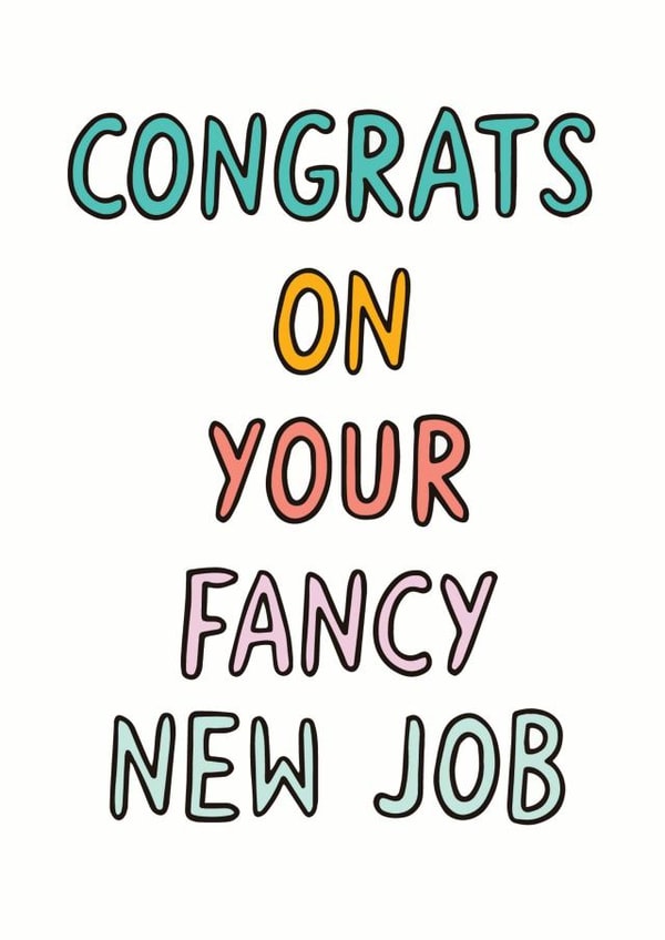 congrats new New Job Card 5226 created by Veronica Dearly