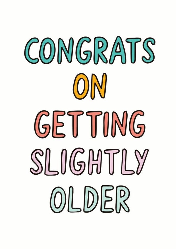 congrats birthday Birthday Card 5228 created by Veronica Dearly