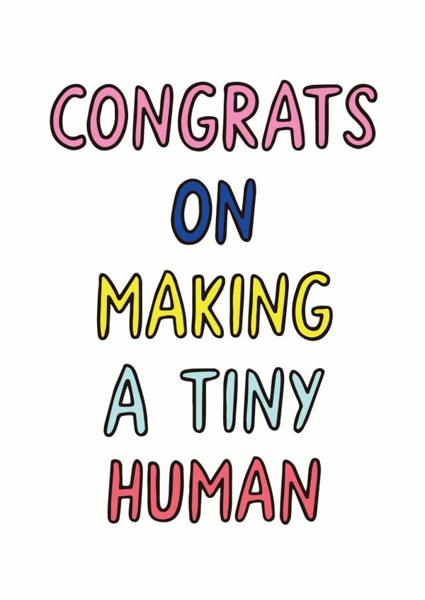 congrats new New Baby Card 5229 created by Veronica Dearly