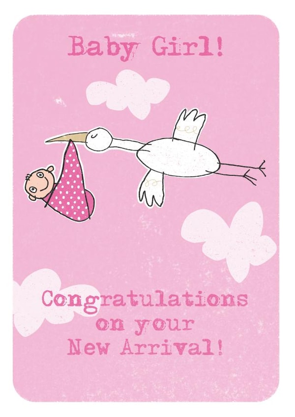 New Baby New Baby Card 6176 created by Bird Blue Creative