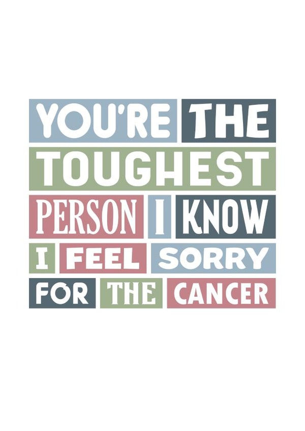 Empathy Card For Cancer Patient created by SixElevenCreations