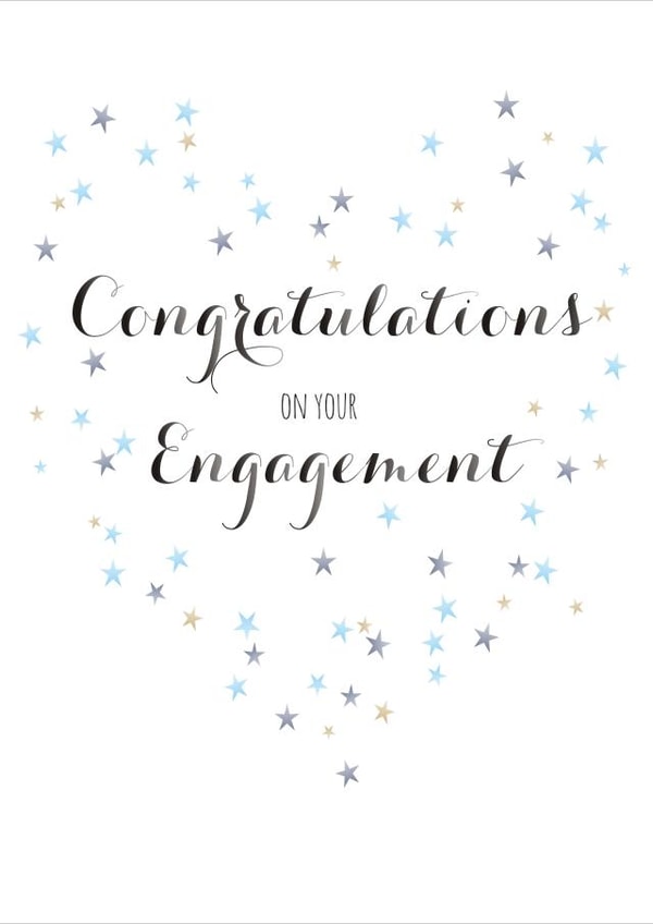 Congratulations on your engagement created by Claire Giles