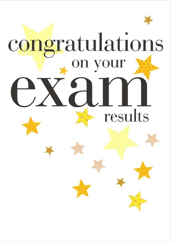 exam results Exams Card 2531 created by Claire Giles