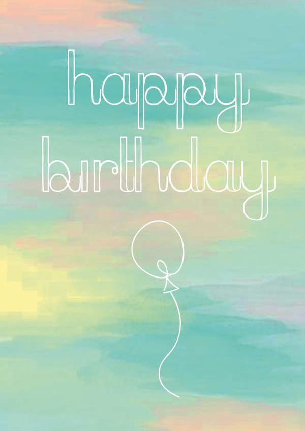 happy birthday Birthday Card 28668 created by Uzma Faheem