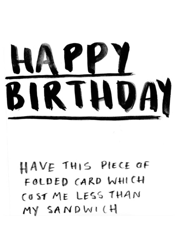 happy birthday Card 23444 created by Hannah Venables