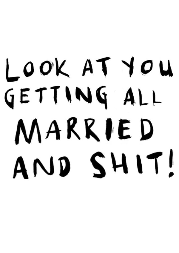 marriage wedding Card 23446 created by Hannah Venables