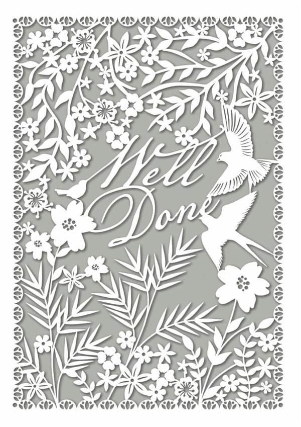 well done Graduation Card 6441 created by michael cheung