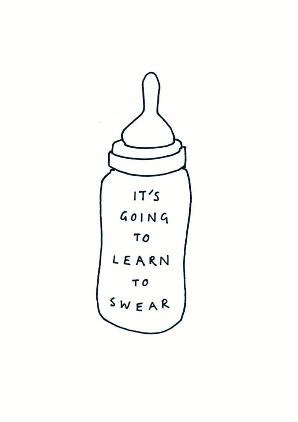 baby new New Baby Card 6467 created by Redback Cards