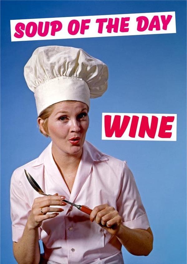 FUNNY WINE Birthday Card 25757 created by Dean Morris Cards