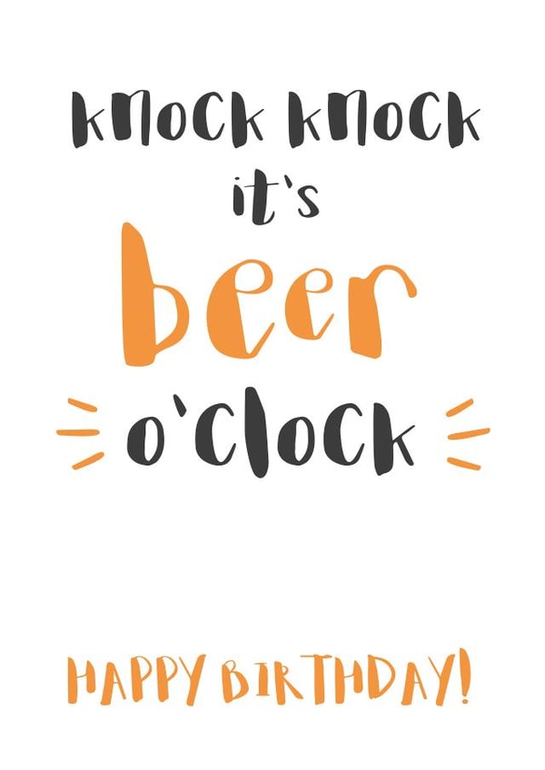 beer men Birthday Card 3764 created by Wink Design - Michelle Roberts