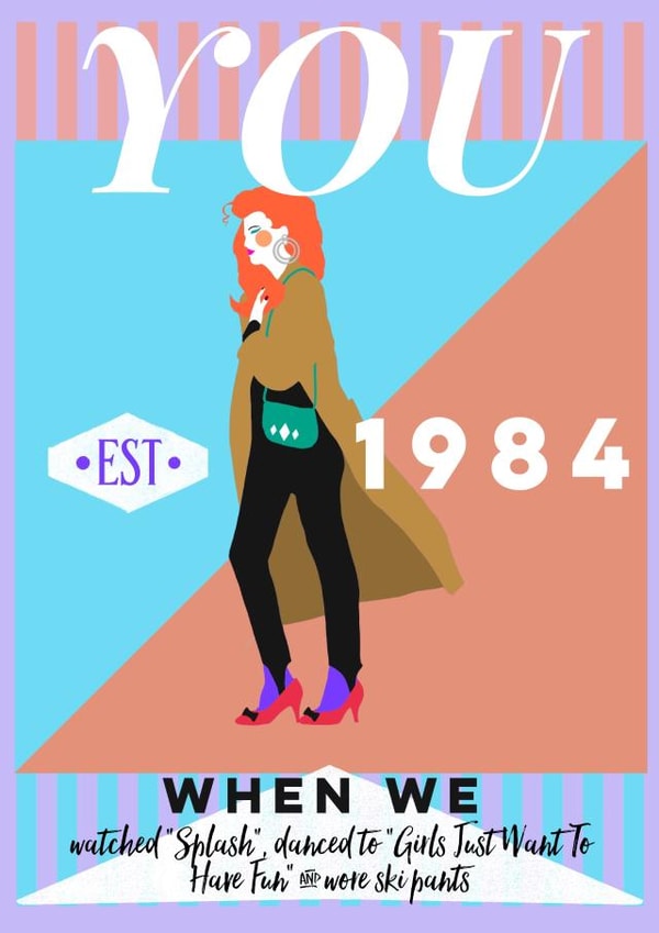 Fashion 30 Love & Friendship Card 28115 created by What's Your Vintage?