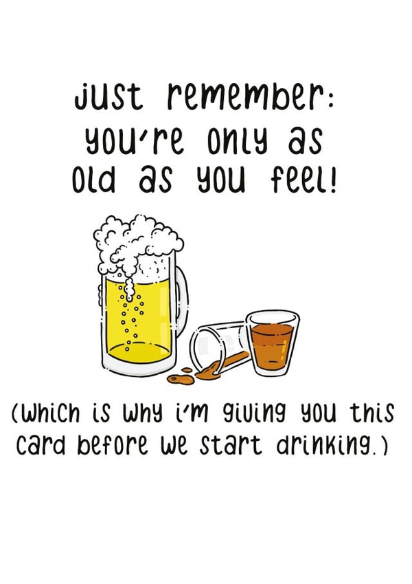 beer booze Birthday Card 26970 created by PaperFreckles