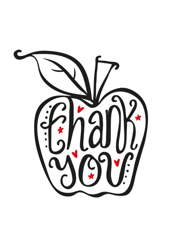 thanks thank Thank You Card 4086 created by Cookie Design