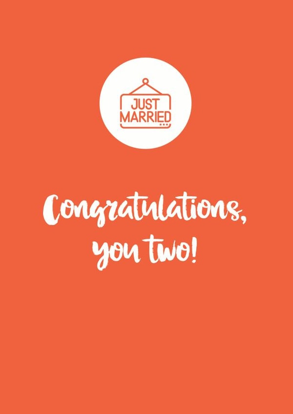 wedding married Engagement and Marriage Card 28679 created by So Yeah Stuff