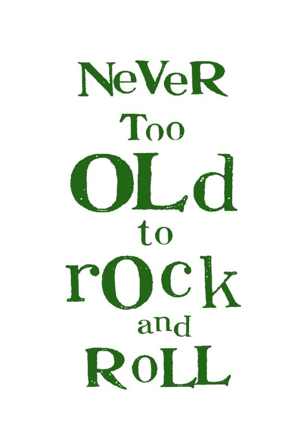 green text Birthday Card 5024 created by Stonefoxes