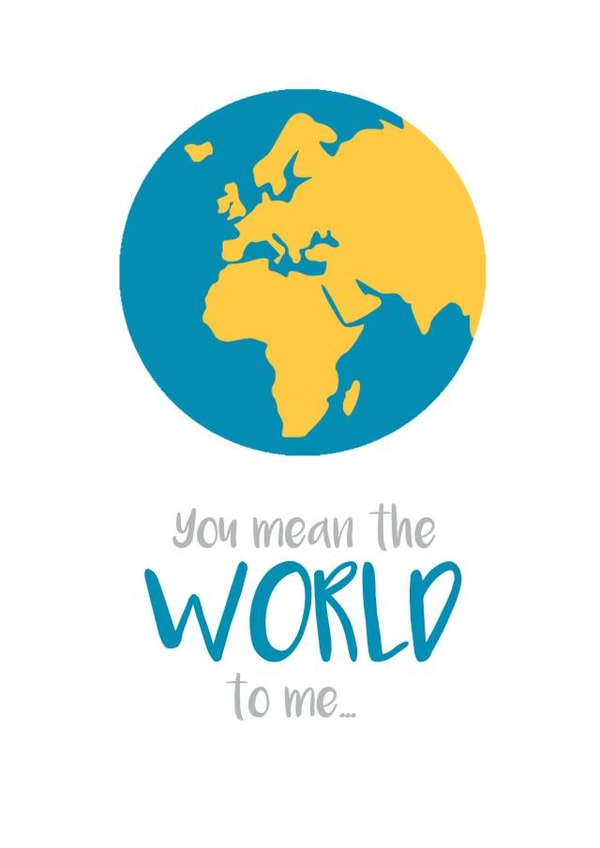 mean world Anniversary Card 29015 created by Let's Dream