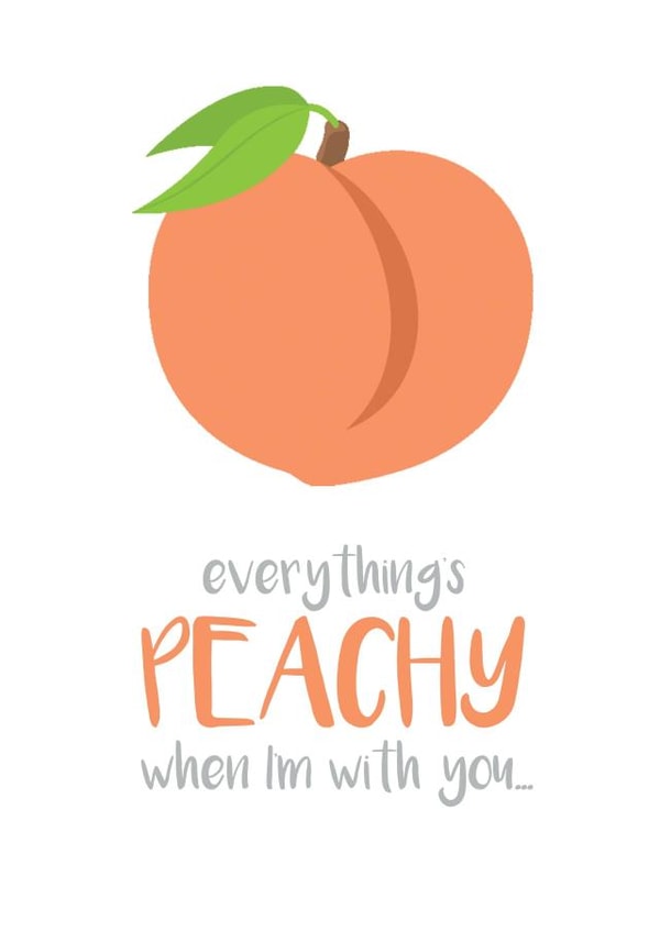 everything peachy Anniversary Card 29018 created by Let's Dream