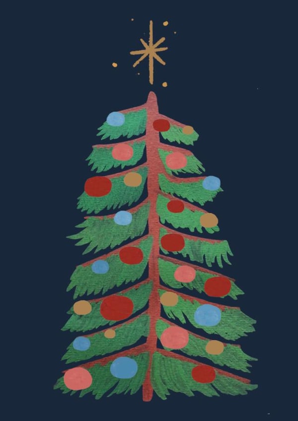 christmas holidays Christmas Card 28149 created by Olive + Jude