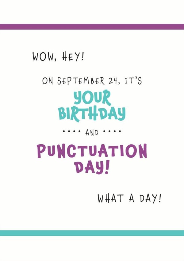 september 24 Birthday Card 27307 created by Need A Holiday?