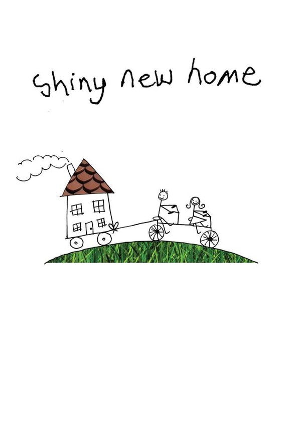 new home New Home Card 6057 created by Greetings by Nibby Williams