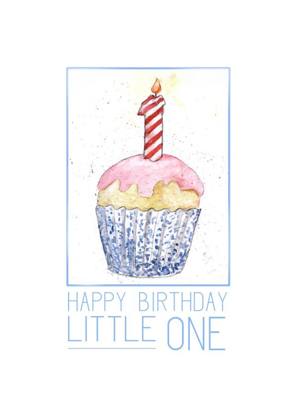 1 little Birthday Card 6847 created by Nancy Alford