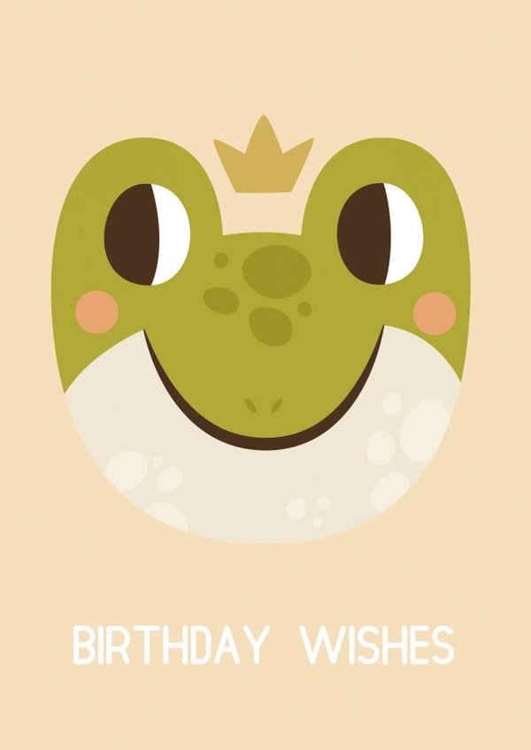frog birthday Birthday Card 24527 created by Claire Stamper